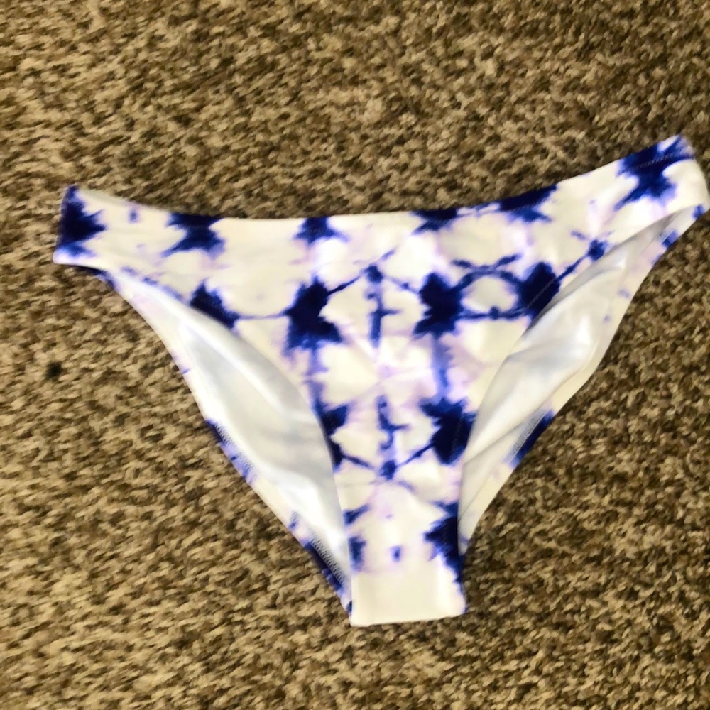 Tie dye bikini bottom